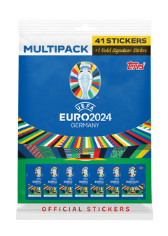 Euro 2024 Topps Stickers Multipack 1 szt. mix