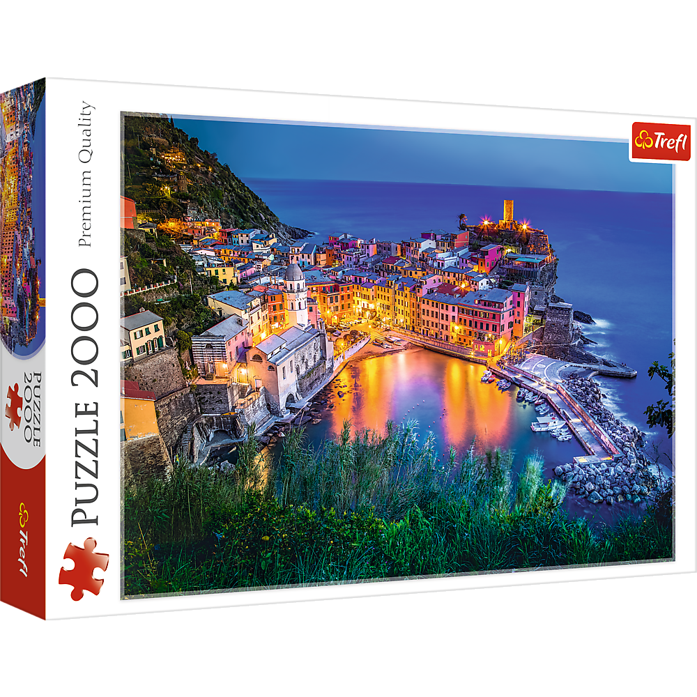 Puzzle 2000 Vernazza o zmroku 27086