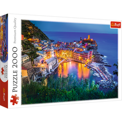 Puzzle 2000 Vernazza o zmroku 27086