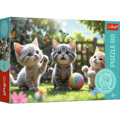 PUZZLE 60 Trzy kociaki 17412