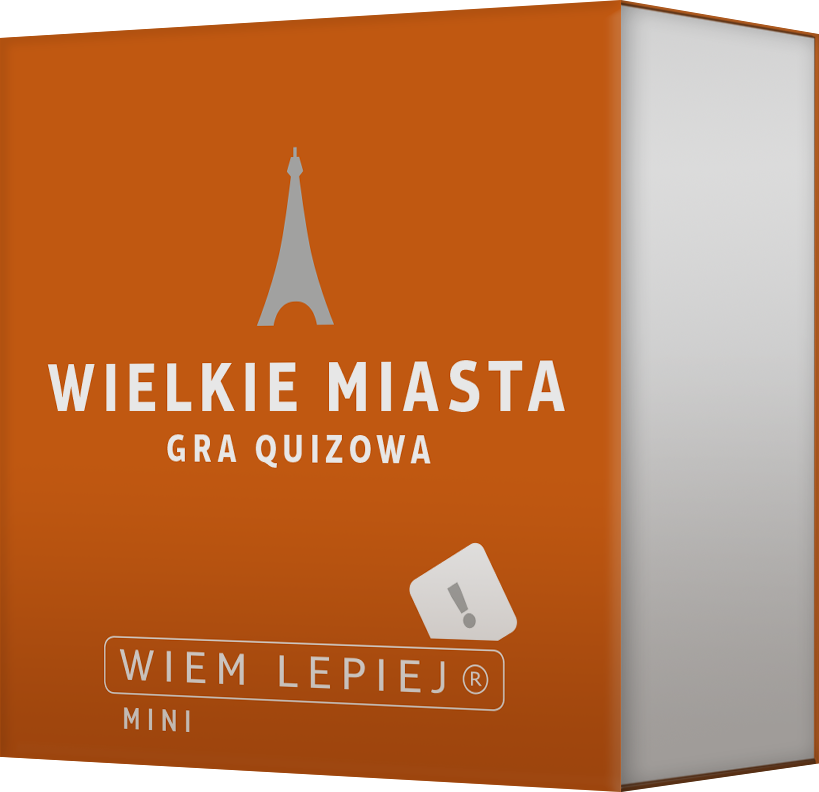 Wiem lepiej Wielkie miasta dodatek i mini gra