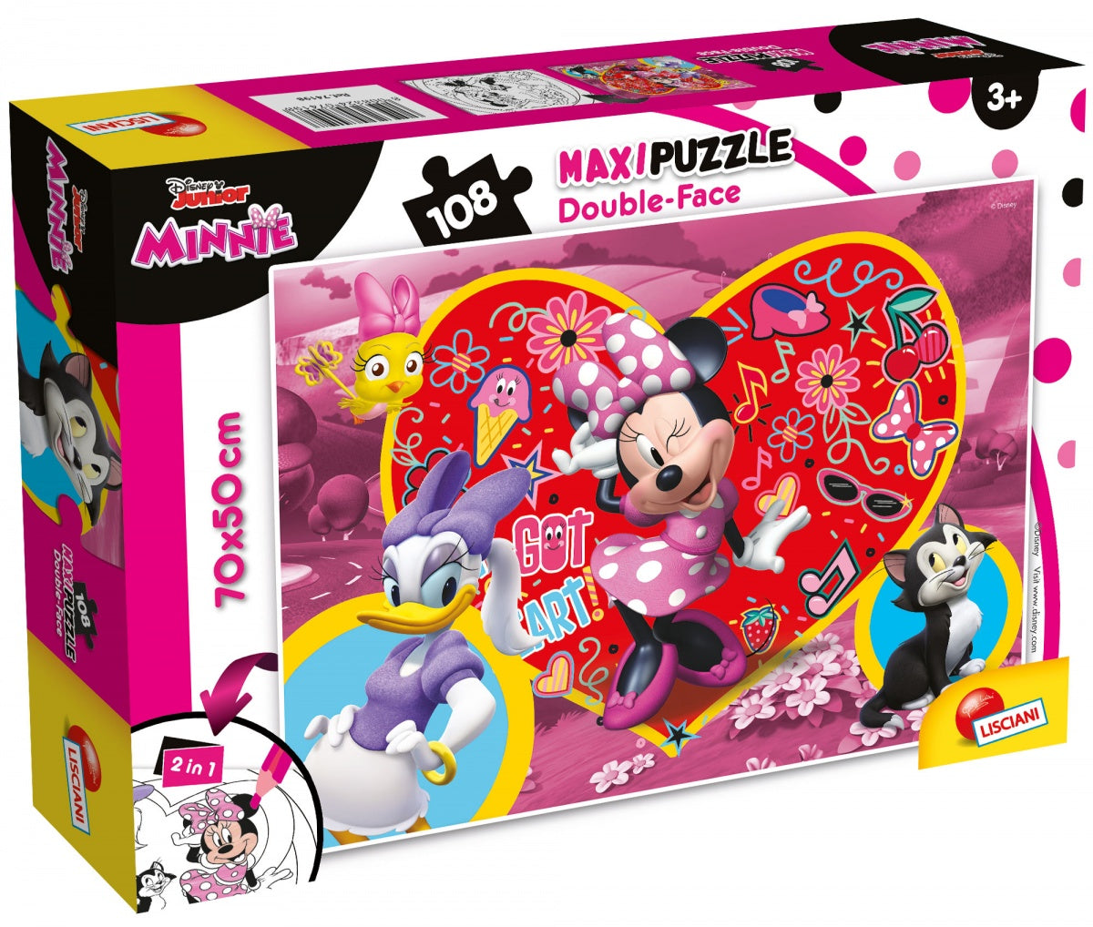 Puzzle 108 maxi double-face Minnie 304-74198