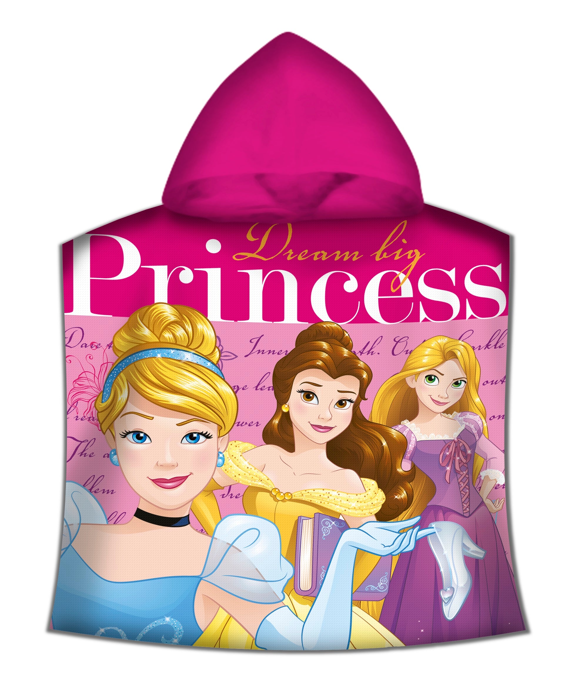 Poncho kąpielowe Disney Princess 100x50cm WD19612M