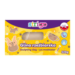 Glina rzeźbiarska Strigo naturalna 520g