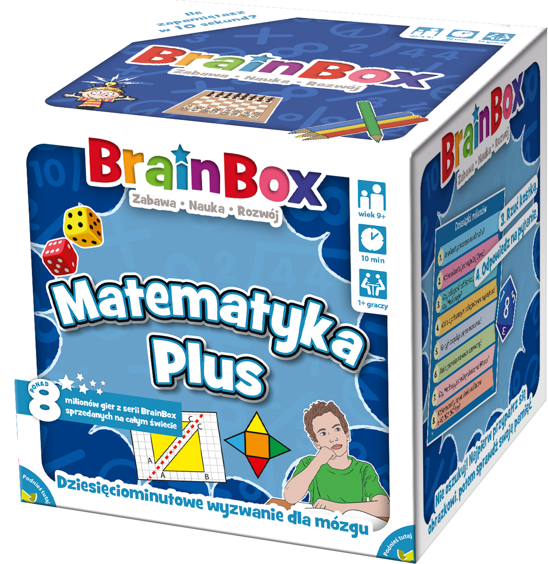 Gra BrainBox Matematyka Plus druga edycja