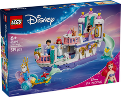 LEGO Disney Princess Królewska Łódź weselna Arielki 43299
