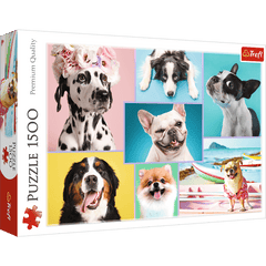 Puzzle 1500 Słodkie pieski 26186