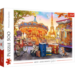 Puzzle 500 Wakacje w Paryżu 37426