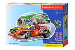 Puzzle 12 Wyścig bolidów B-120208