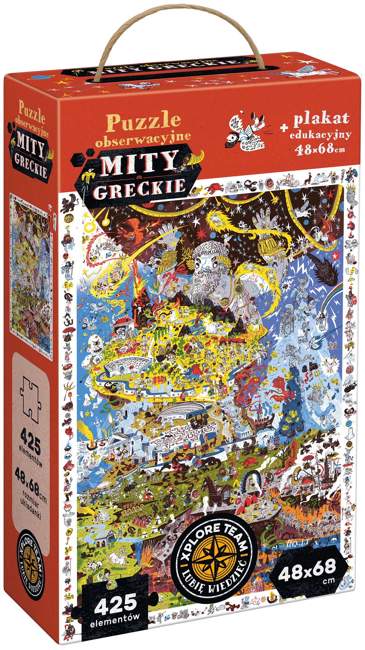 Puzzle 425 Obserwacyjne Mity greckie