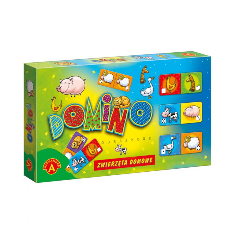 Gra Domino zwierzęta domowe 0208