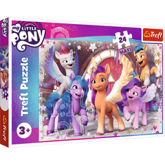 Puzzle 24 maxi Radość Kucyków Pony 14338