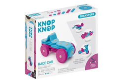 Zestaw klocków z filcu Race car 24 klocki