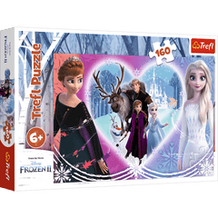 Puzzle 160 Radosne chwile Frozen 2 15408