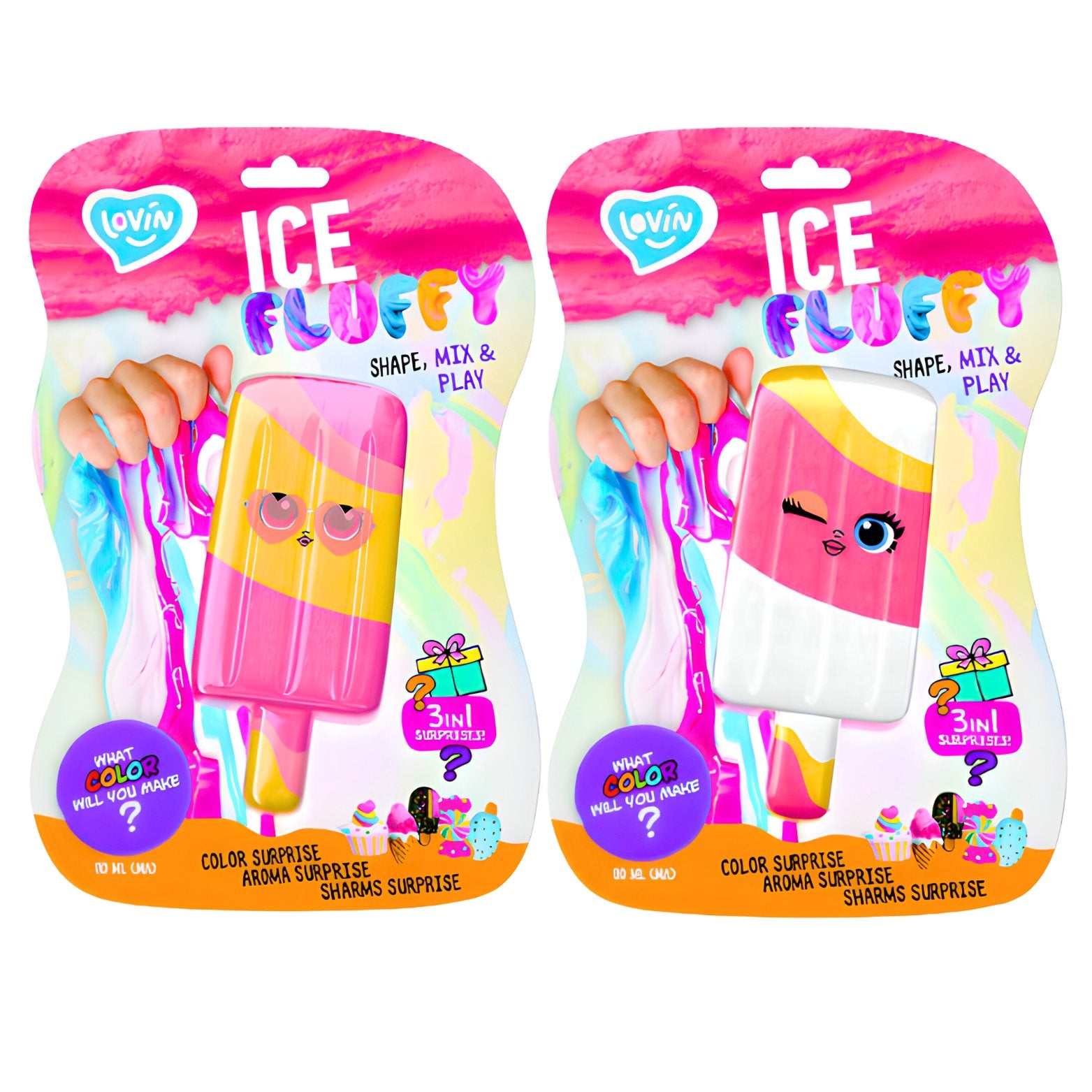 Slime Lody z niespodzianką 3w1 1szt.mix