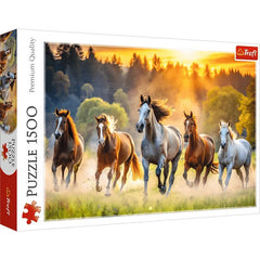 PUZZLE 1500 - Dzikie konie 26215