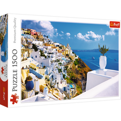 Puzzle 1500 Santorini Grecja 26119