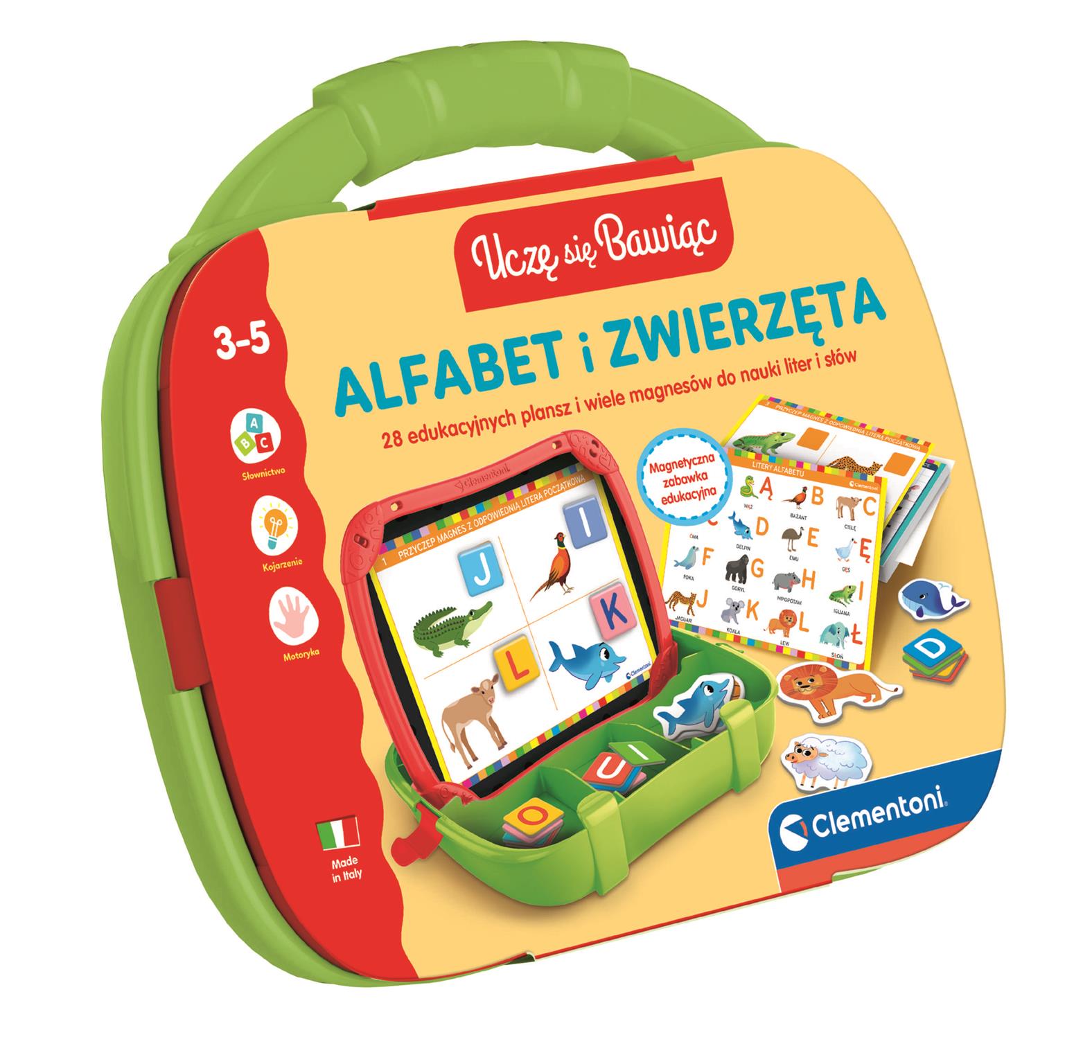 Edukacyjna walizeczka Alfabet i Zwierzęta 50419