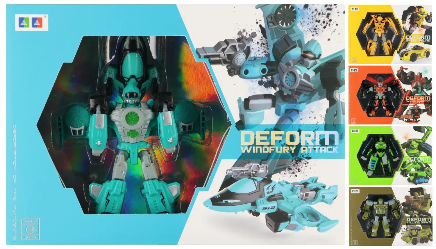 Robot 2w1 1szt.mix