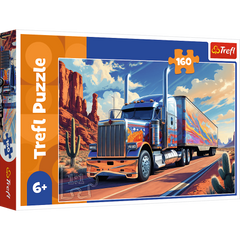 Puzzle 160 Ciężarówka w trasie 15413