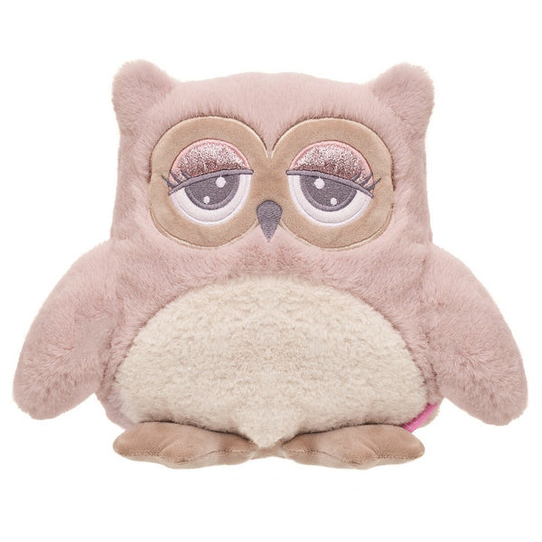 Maskotka Sowa Abby różowo kremowa 23cm 14067