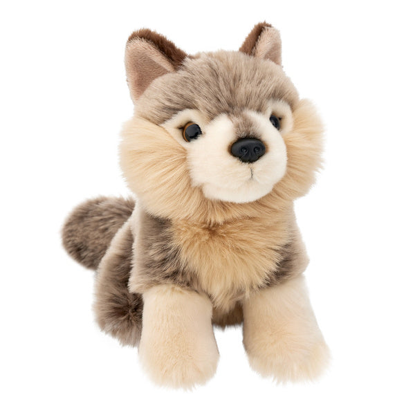 Maskotka ZOO Wilk siedzący mały 18cm