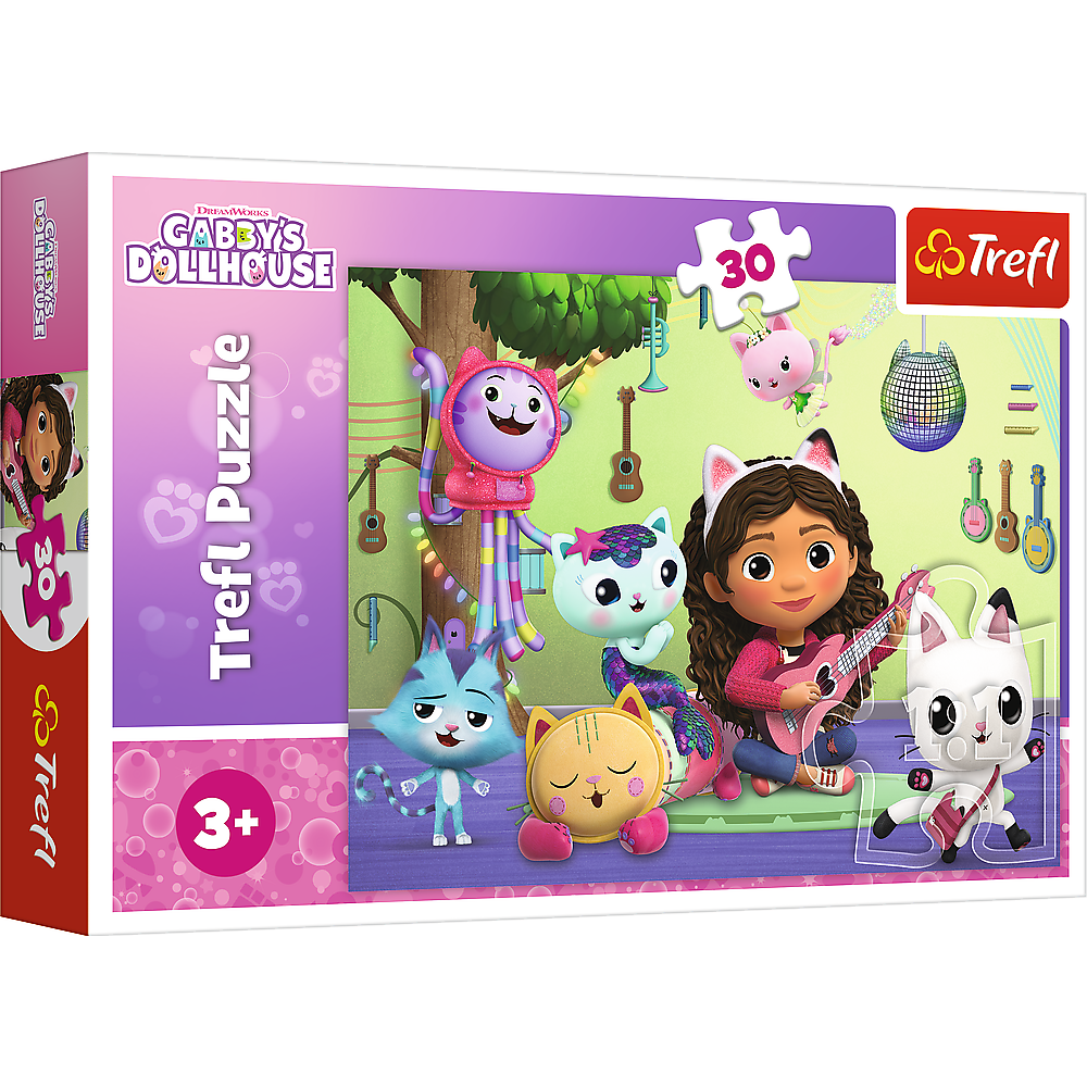Puzzle 30 Gabi i jej uroczy domek 18301