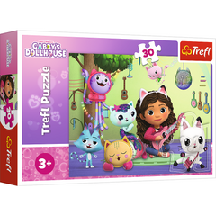 Puzzle 30 Gabi i jej uroczy domek 18301
