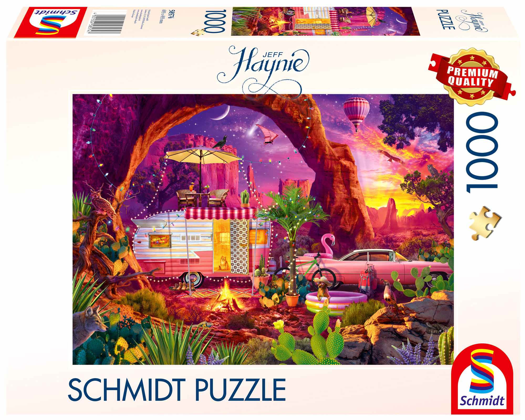 Puzzle 1000 PQ Jeff Haynie Przystanek na pustyni 113362